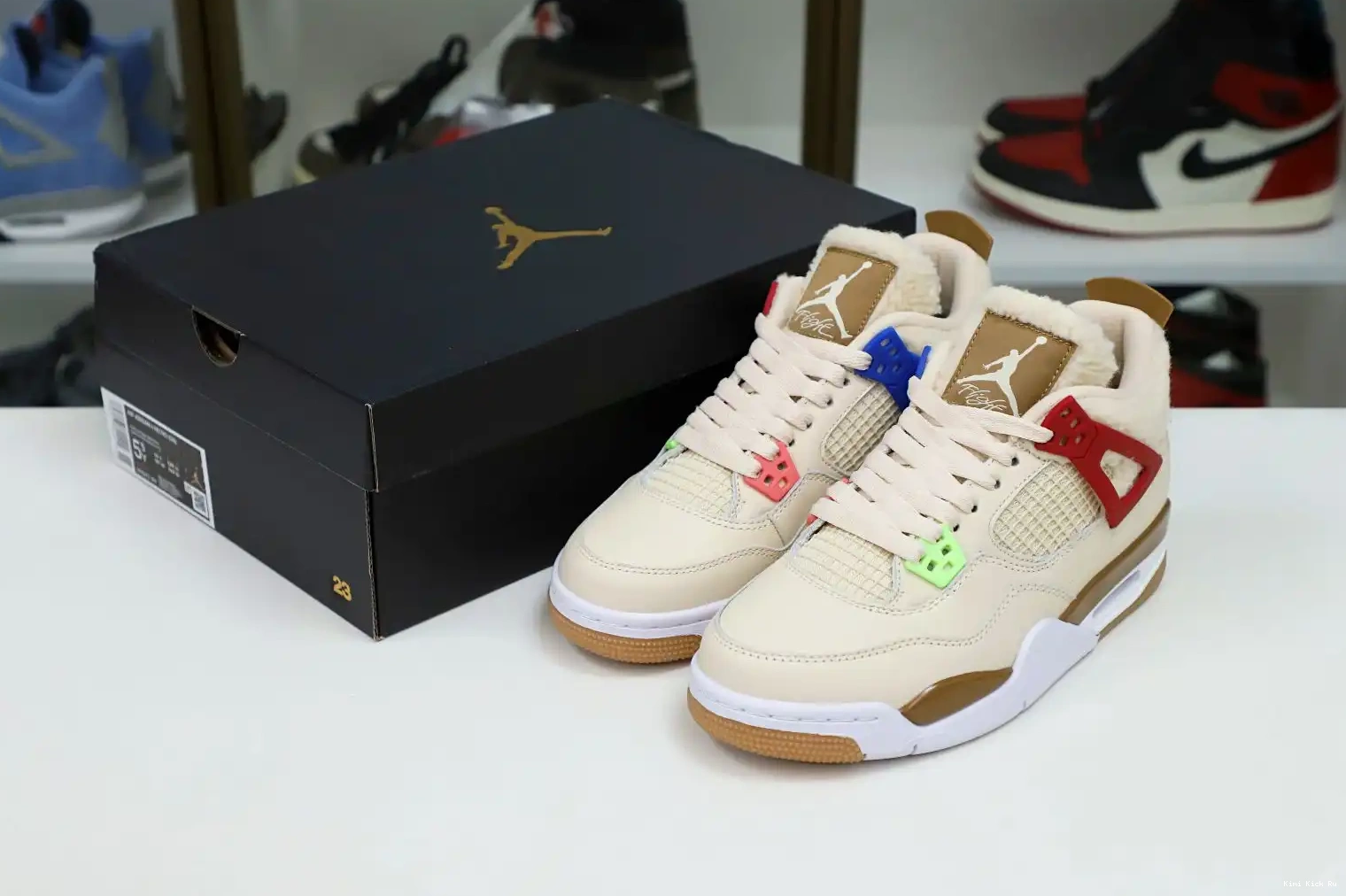 AIR 4 GS Kimikick 'WILD RETRO JORDAN THINGS' 0819